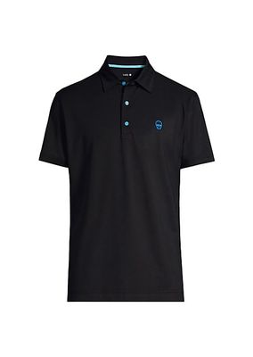001.1. Swag Skull Athletic-Fit Polo Shirt