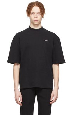 032c Black Organic Cotton T-Shirt