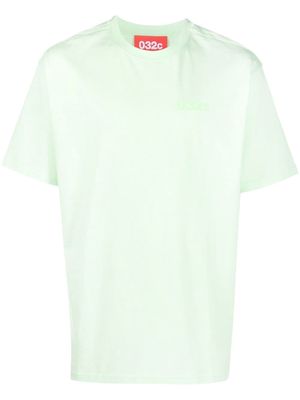 032c embossed-logo T-shirt - Green