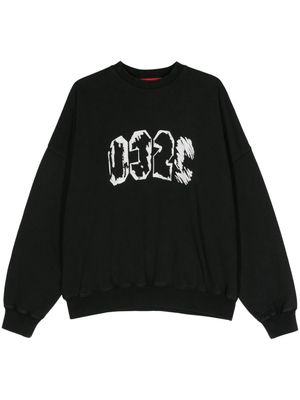 032c Eternal Bubble logo-print sweatshirt - Black