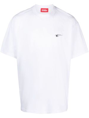 032c graphic-print organic cotton T-Shirt - White