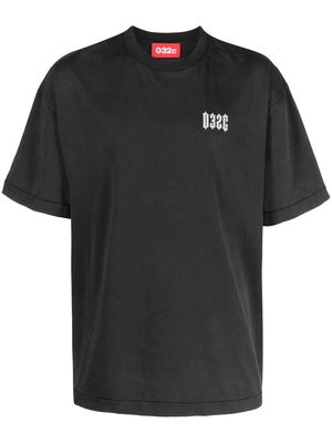 032c Kepler System organic cotton T-shirt - Black