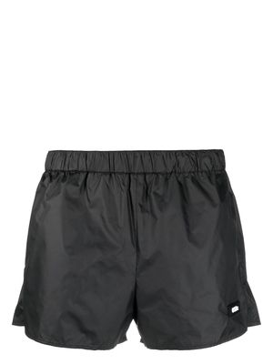 032c logo-patch swim shorts - Black