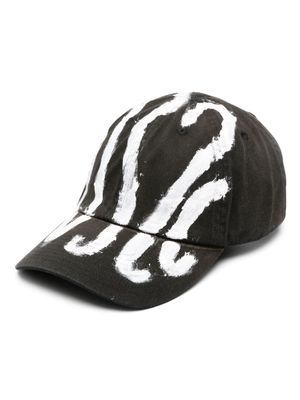 032c Spiderleg cotton baseball cap - Black