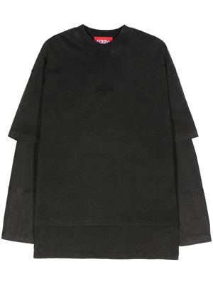 032c Team layered T-shirt - Black