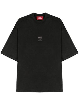 032c X layered T-shirt - Black