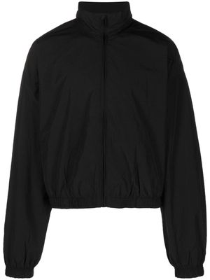 032c zip-up high-neck bomber jacket - Black