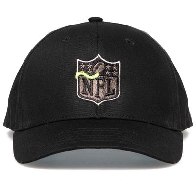 Men's Dunbrooke Black NFL Por La Cultura '21 Collection Snapback Adjustable Hat