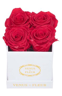 Venus ET Fleur Classic Le Petit Eternity Roses in Red