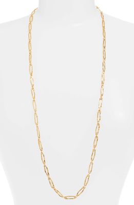 Karine Sultan Long Chain Necklace in Gold