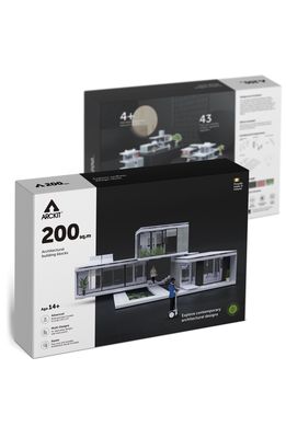 Arckit 200-Piece Architectural Model Kit in White
