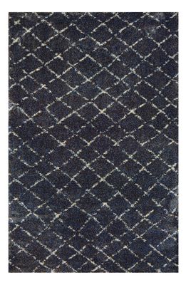 Couristan Bromley Gio Area Rug in Navy/Grey