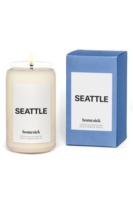 homesick Seattle Soy Wax Candle