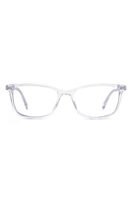 Felix Gray Faraday 53mm Rectangle Blue Light Blocking Glasses in Panorama/Clear