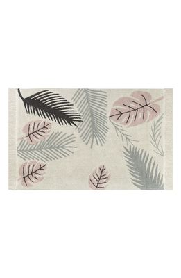 Lorena Canals Tropical Rug in Tropical Pink