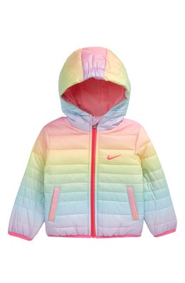 nike rainbow coat