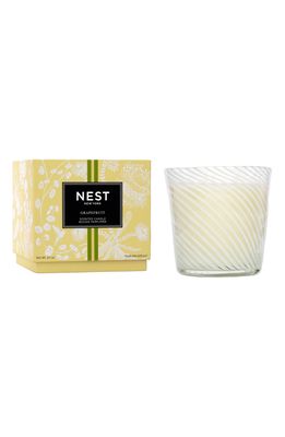 NEST New York Grapefruit Scented Three-Wick Candle