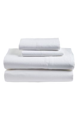 Pom Pom at Home Linen Sheet Set in White