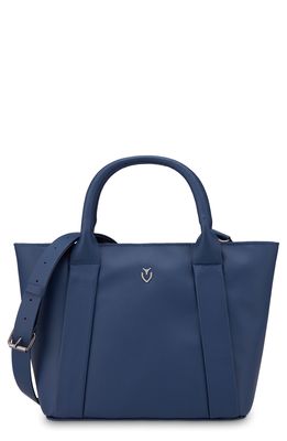 Vessel Signature 2.0 Faux Leather Mini Tote in Pebbled Navy