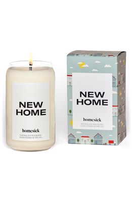 homesick New Home Candle in White