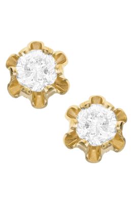 Mignonette 14k Gold & Diamond Earrings