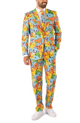 OppoSuits Pokemon Two-Piece Suit with Tie in Miscellaneous