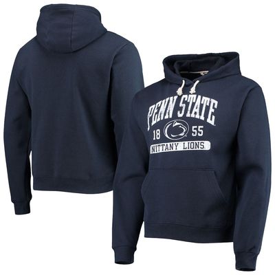 Men's League Collegiate Wear Navy Penn State Nittany Lions Volume Up Essential Fleece Pullover Hoodie