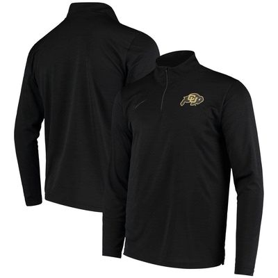 Men's Nike Black Colorado Buffaloes Intensity Quarter-Zip Performance Jacket