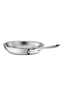 All-Clad D3 10-Inch Stainless Steel Fry Pan in Silver