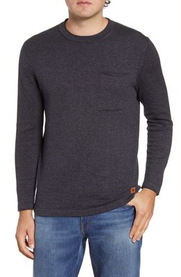 The Normal Brand Pocket Sweater in Charcoal