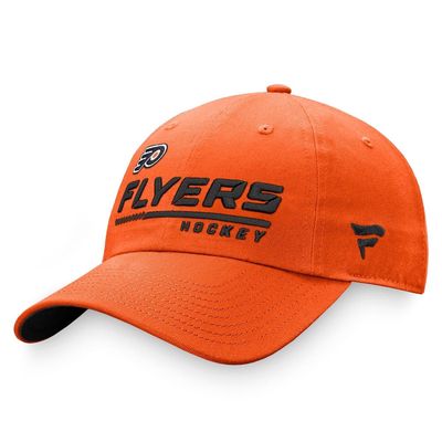 Men's Fanatics Branded Orange Philadelphia Flyers Authentic Pro Locker Room Team Adjustable Hat