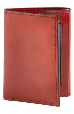 Bosca 'Old Leather' Trifold Wallet in Cognac