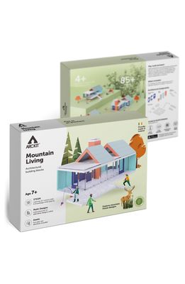 Arckit Mountain Living 87-Piece Architectural Model Kit in White
