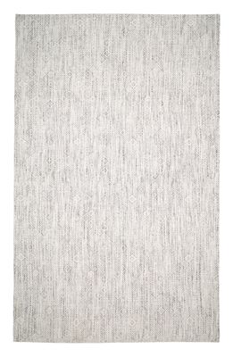 Chilewich Mosaic Geo Jacquard Indoor/Outdoor Floor Mat in White/Black