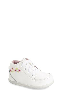 Stride Rite 'Emilia' Leather Boot in White