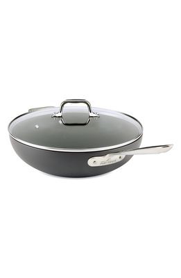 All-Clad 12-Inch Hard Anodized Aluminum Nonstick Chef's Pan in Black