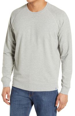 Peter Millar Lava Wash Long Sleeve T-Shirt in British Grey