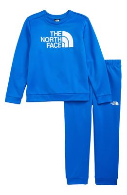 The North Face Kids' Surgent Crewneck Sweatshirt & Sweatpants Set in Hero Blue