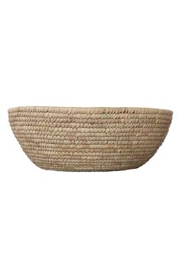 Will & Atlas Jumbo Palm Bowl in Natural