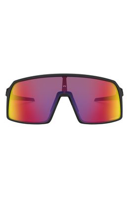 Oakley Sutro 137mm Shield Sunglasses in Black