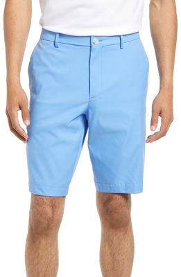 BOSS Liem Water Repellent Slim Fit Chino Shorts in Bright Blue