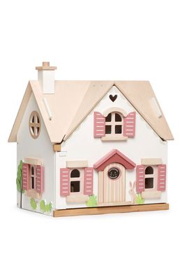 Tender Leaf Toys Cottontail Cottage Dollhouse in White