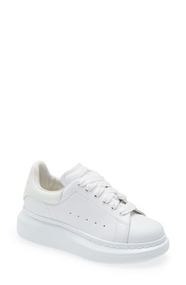 Alexander McQueen Kids' Oversize Sneaker in White