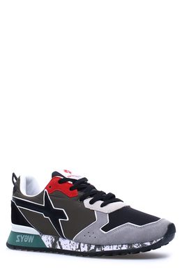 W6YZ Jet Sneaker in Grey/Black