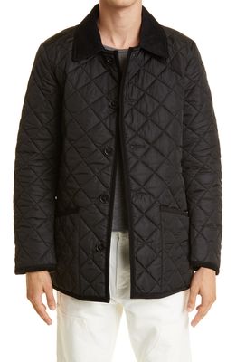 Mackintosh Kingdom Nylon Quilted Jacket in Black