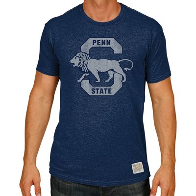 Men's Original Retro Brand Navy Penn State Nittany Lions Big & Tall Mock Twist T-Shirt