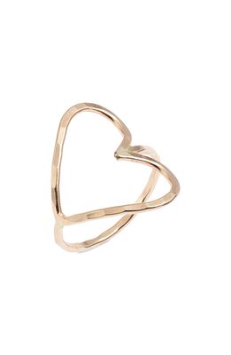 Nashelle Complete Heart Ring in 14K Gold Filled