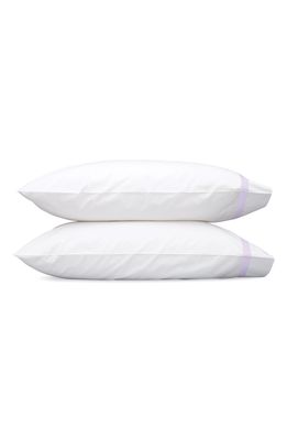 Matouk Lowell 600 Thread Count Pillowcase in Violet