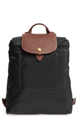 Longchamp Le Pliage Backpack in Black