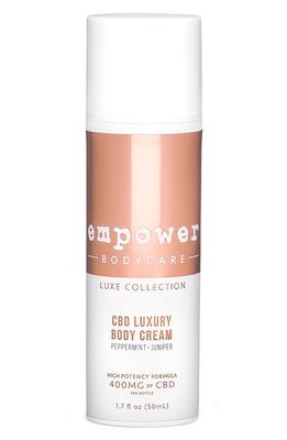 Empower Peppermint Juniper CBD Luxury Body Cream